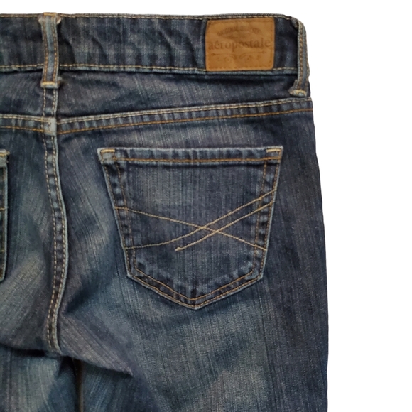 Aeropostale Bayla Skinny Jeans 1/2 Reg Waist 28" - Picture 5 of 9